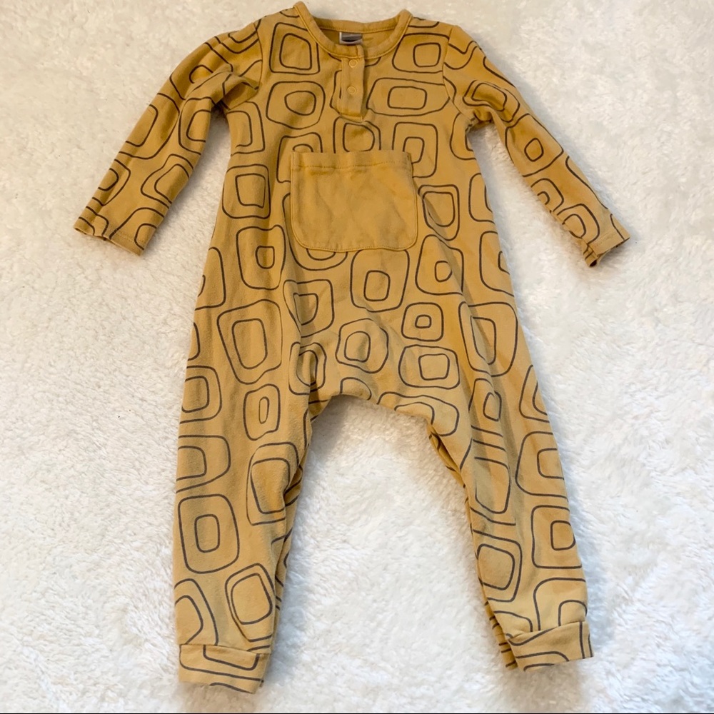 Hallmark • mustard yellow romper